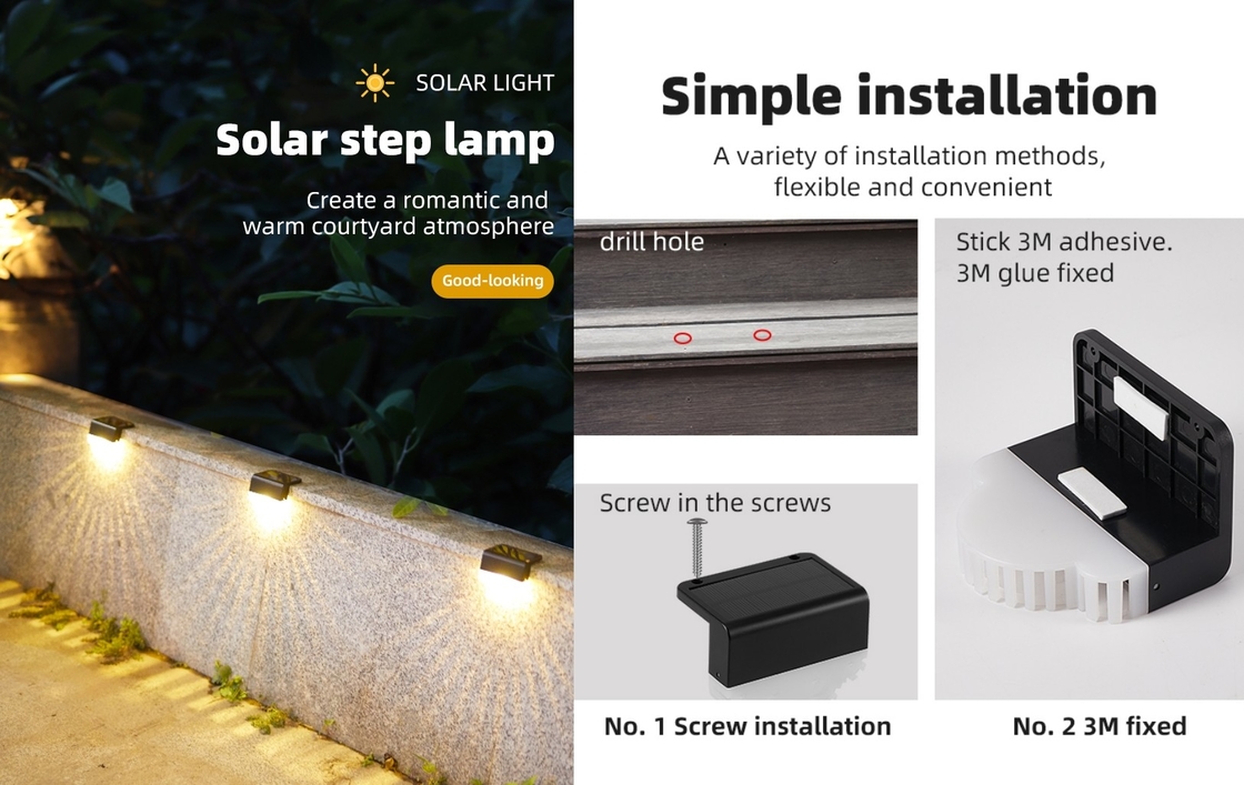 Línea decorativa luz al aire libre del jardín de la cerca LED de las luces solares de la cerca del efecto luminoso
