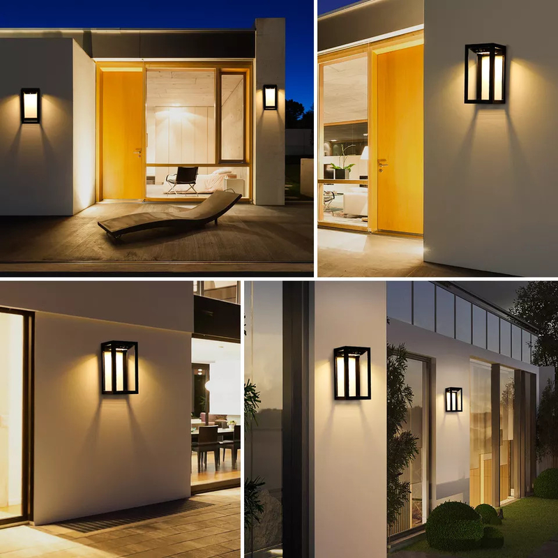 luces LED accionadas solares solares del sensor de movimiento de la luz de la pared de la batería 2200mA para la decoración