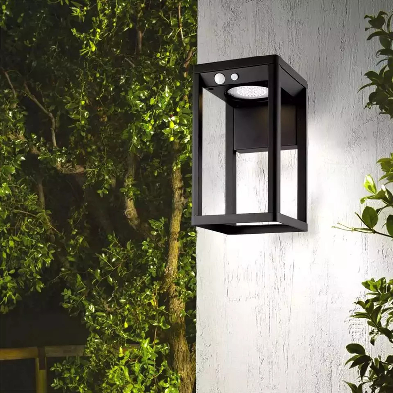 luces LED accionadas solares solares del sensor de movimiento de la luz de la pared de la batería 2200mA para la decoración