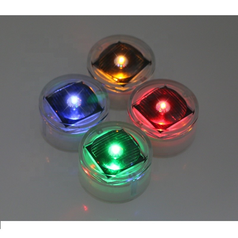 Modere destellar accionado solar de cristal del marcador del pavimento del LED Cat Eye Light 40MA