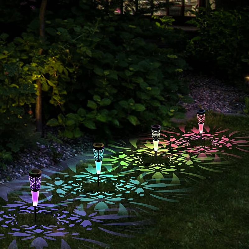 Iluminación al aire libre accionada solar decorativa Constant Landscape Path For Lawn del RGB