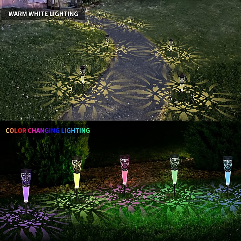 Iluminación al aire libre accionada solar decorativa Constant Landscape Path For Lawn del RGB