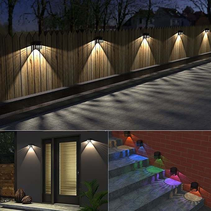 IP65 resistente a la humedad luz solar de cercas para jardín