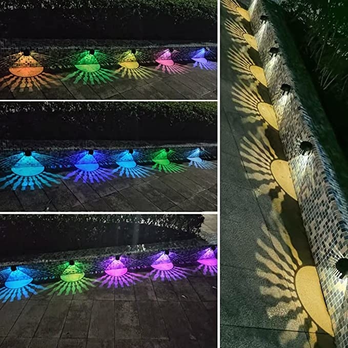 IP65 resistente a la humedad luz solar de cercas para jardín