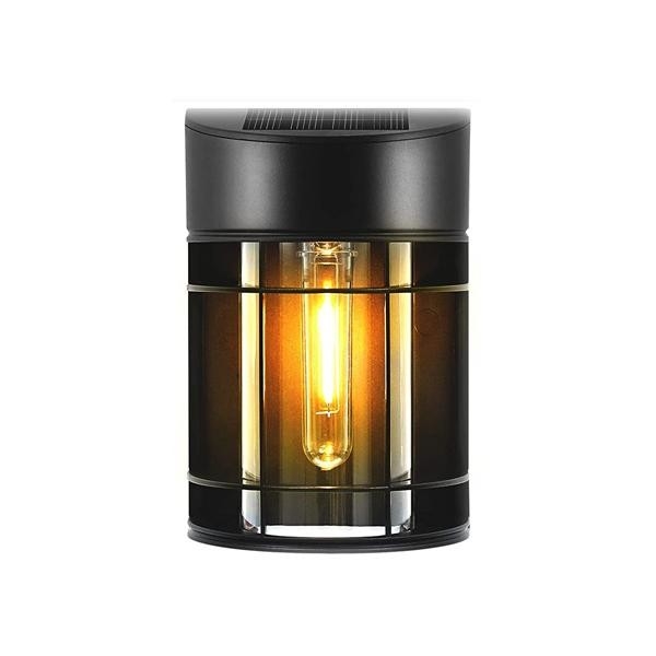 IP65 resistente al agua para exteriores Energía solar Iluminación de jardín LED Lámpara de pared solar