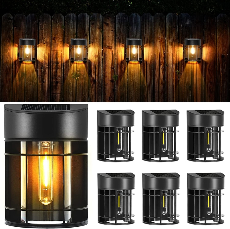 IP65 resistente al agua para exteriores Energía solar Iluminación de jardín LED Lámpara de pared solar