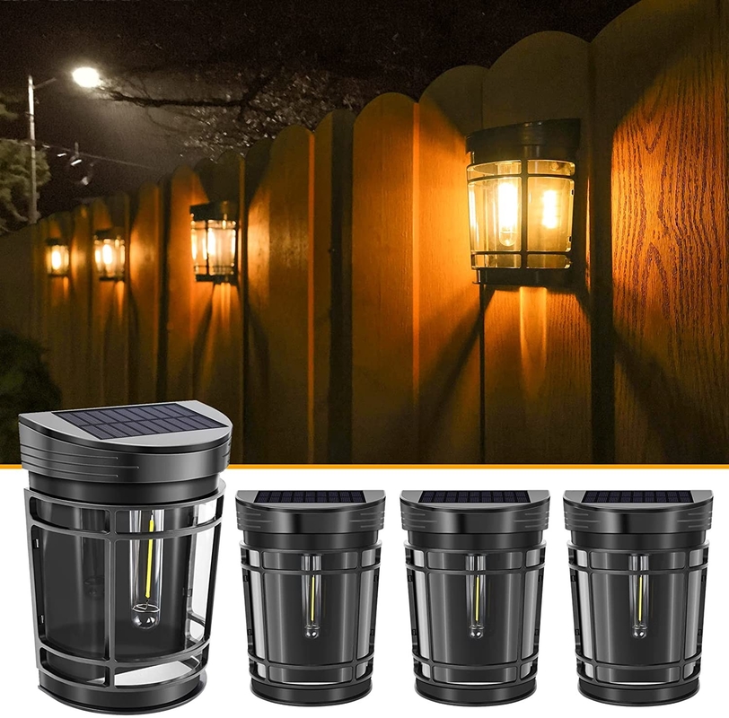 IP65 resistente al agua para exteriores Energía solar Iluminación de jardín LED Lámpara de pared solar