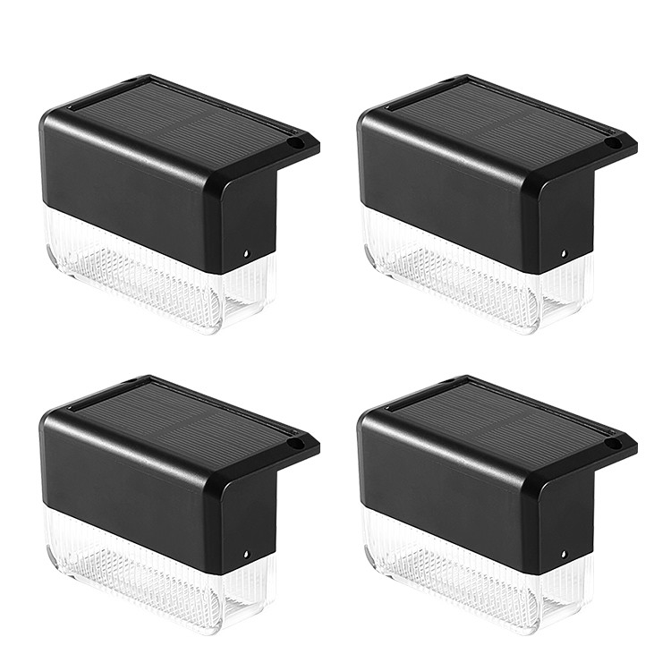IP65 resistente al agua RGB exterior luz de pared de cerca solar para el camino de jardín