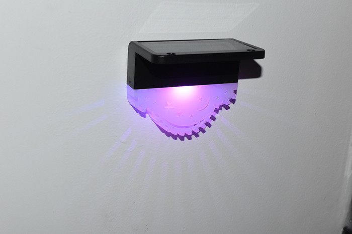 Decoración de cercas solares Iluminación de paisajes Iluminación solar para jardines