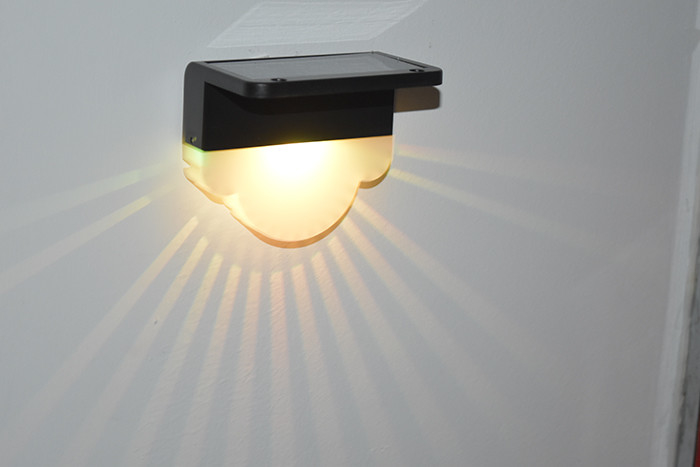 Decoración de cercas solares Iluminación de paisajes Iluminación solar para jardines