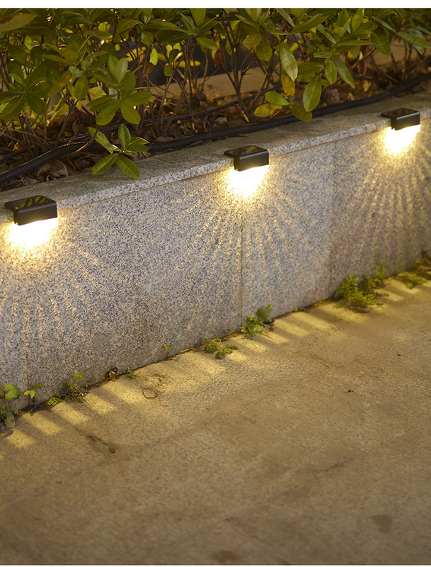 Decoración de cercas solares Iluminación de paisajes Iluminación solar para jardines