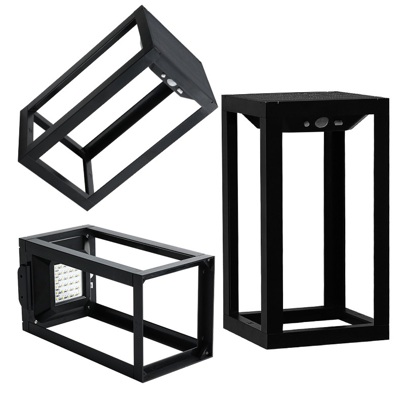3.7V/2200MA Batería Energía solar Luz de paisaje LED para pasillo de jardín y puerta exterior