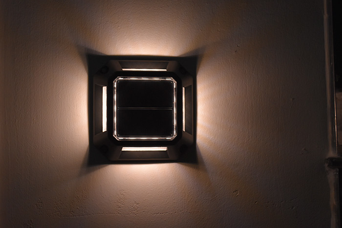 IP67 resistente al agua Iluminación solar de puerto LED Iluminación de cubierta LED Para paso Acera Escalera Jardín Pista de suelo