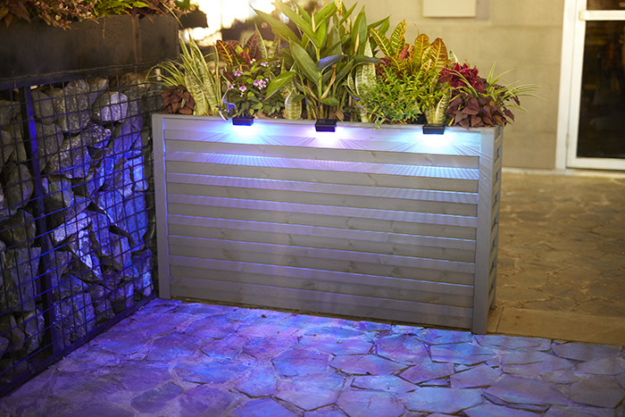 IP67 resistente al agua Iluminación solar de puerto LED Iluminación de cubierta LED Para paso Acera Escalera Jardín Pista de suelo