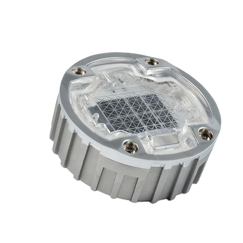 LED solar de aleación de aluminio PC rodillos IP68 a prueba de agua Nivel 2V Voltagem 0.825KG Fuente de luz