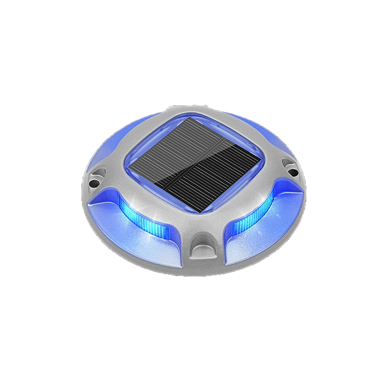 Luz de cubierta solar a prueba de agua exterior Marcador de jardín lámpara LED Solar Dock luz subterránea