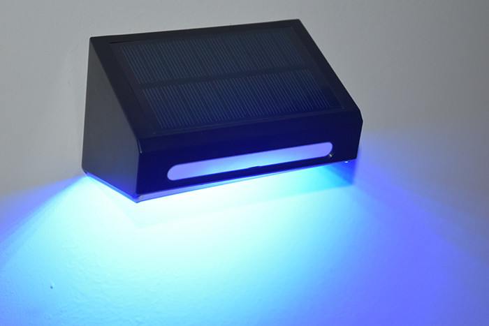 Luz solar de pared exterior Luz LED impermeable Luz solar de jardín para decoración de patio