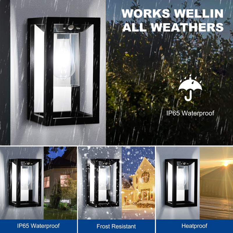 Luces LED blancas y cálidas de energía solar con nivel de impermeabilidad IP65