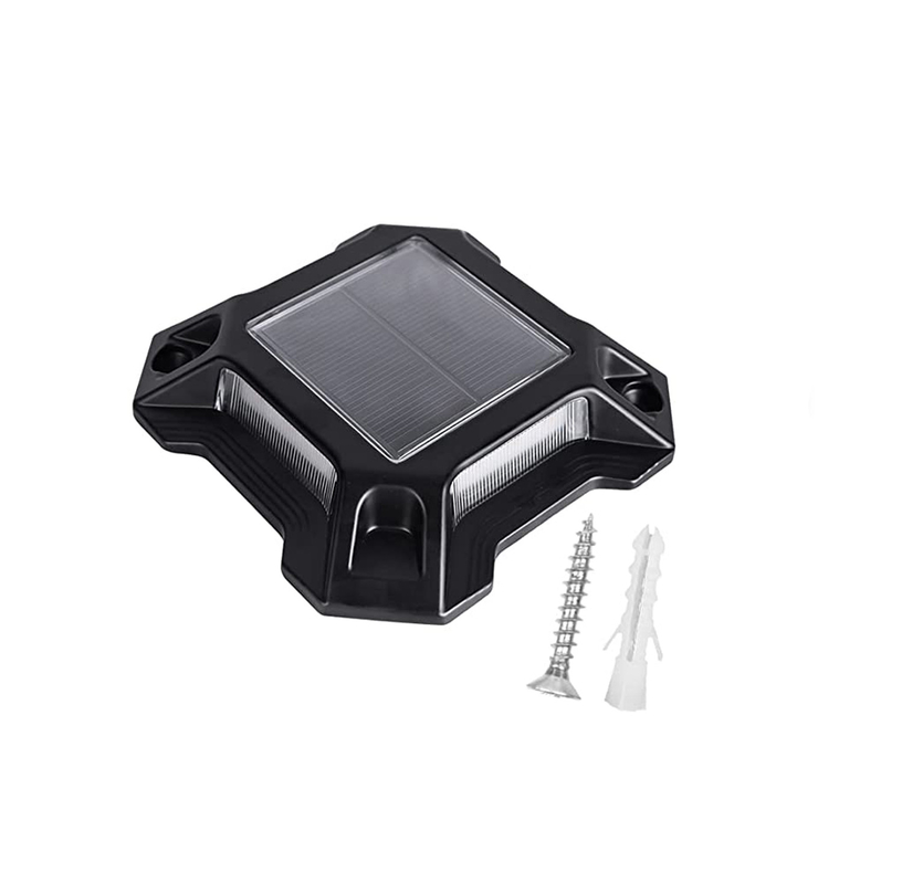 IP 68 resistente al agua lámparas solares LED de cubierta de luces de exterior Decorativas lámparas de escalón solares para patio