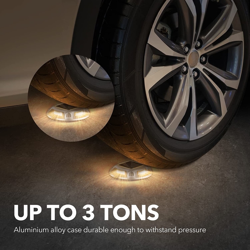 20 lumens luz solar de muelle 150g Peso IP68 Instalación de tornillo impermeable Fuente de luz LED