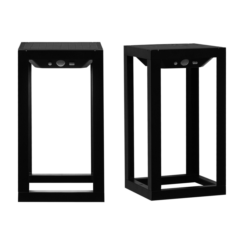 Sensor de movimiento a prueba de agua para exteriores Iluminación solar de pared Iluminación solar de cercas de jardín Iluminación para patio de camino