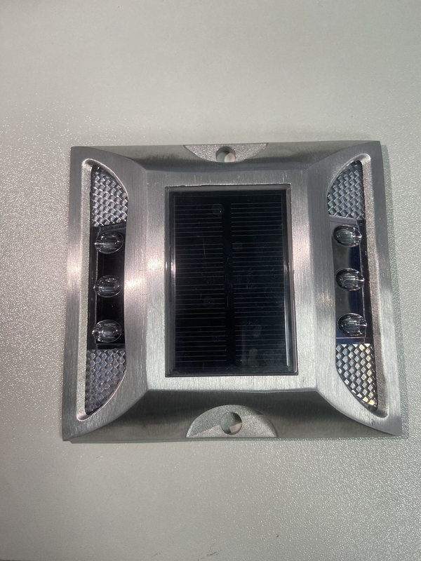 Aluminio aleación PC reflectores solares de carretera Marcadores a prueba de agua en blanco amarillo rojo azul verde
