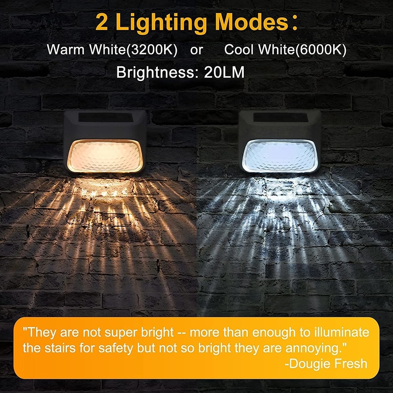 100g Negro LED de decoración de la luz Monocristalino panel de silicio para 15 horas de iluminación