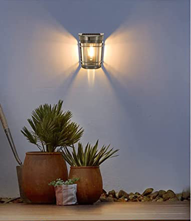 Luces de jardín solar para patio