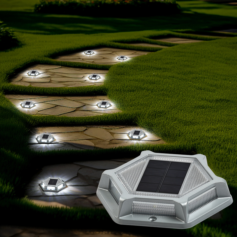 Luz solar LED para una fácil instalación con tornillo 20 Lumenes Brillo Fuente de luz blanca fría