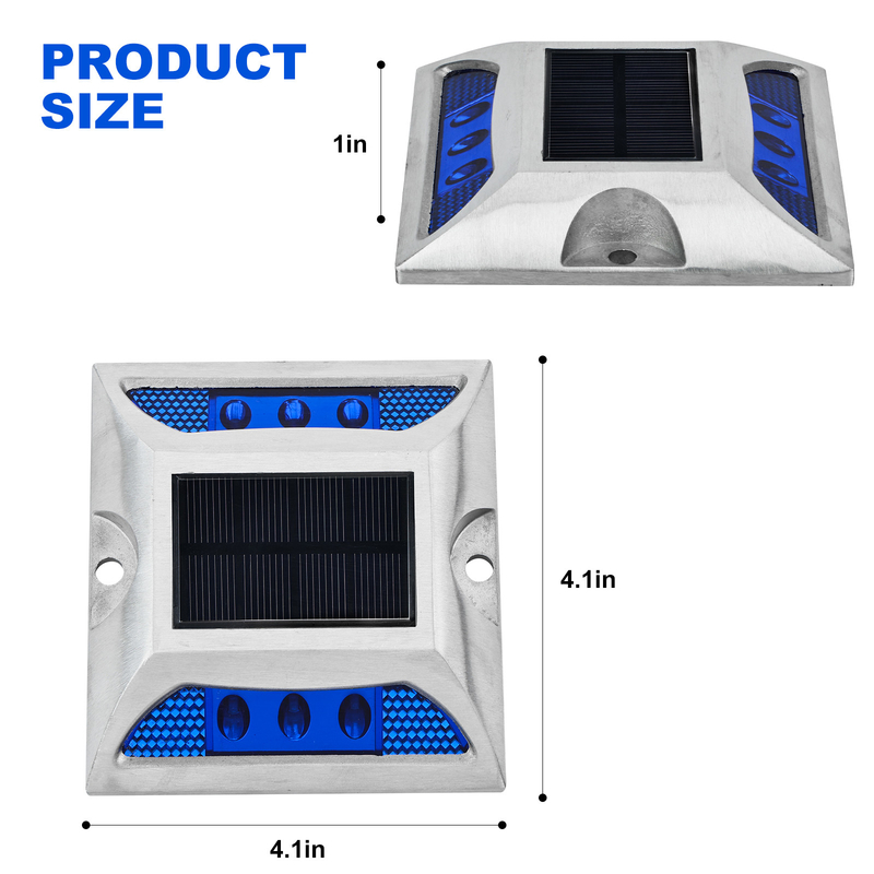 Marcadores de la carretera LED con energía solar La solución perfecta para la visibilidad nocturna