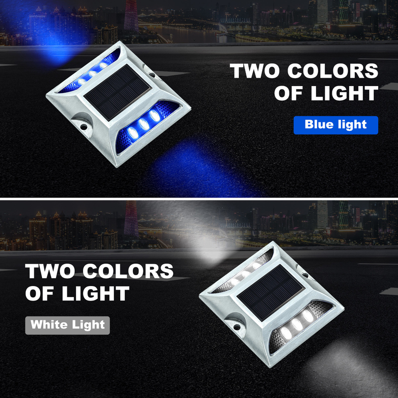 Marcadores de la carretera LED con energía solar La solución perfecta para la visibilidad nocturna