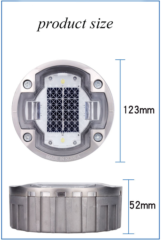Ni-Mh Batería de energía solar LED Stud para una óptima visibilidad de la carretera y el rendimiento