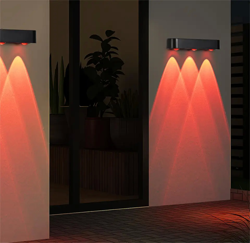 Luces de jardín con energía solar con tiempo de trabajo de 20 horas e iluminación LED blanca cálida