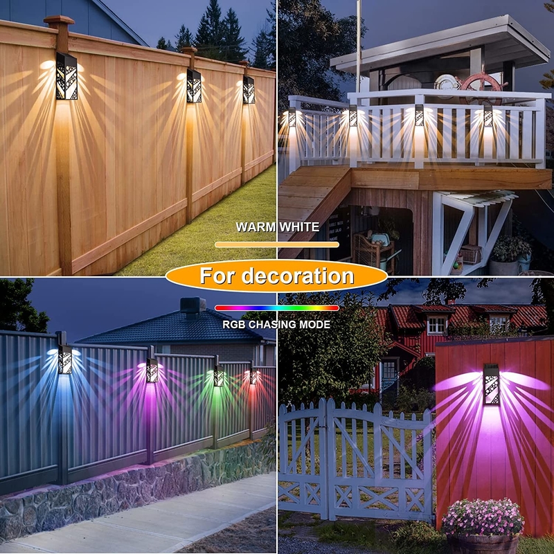 150g luces de jardín con energía solar mejoran su espacio exterior con una hermosa decoración de iluminación para cercas de Darden