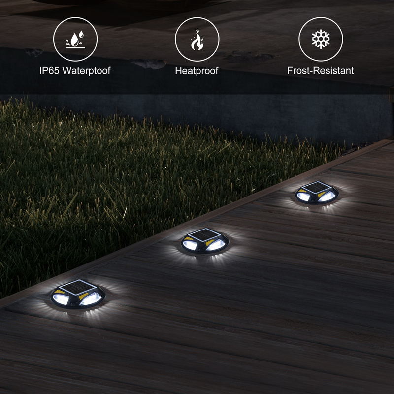 Luz solar brillante de LED de muelle con instalación de tornillo PC de aluminio 20 lumens