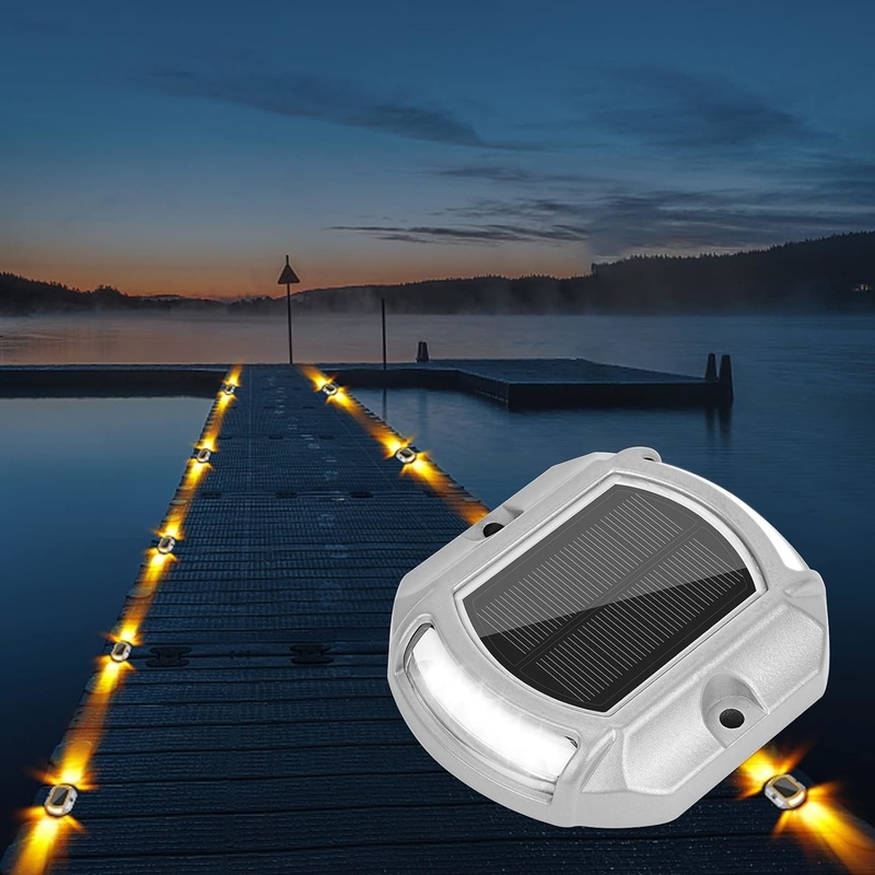 Luz de cubierta solar de aluminio PC para una fácil instalación en blanco cálido