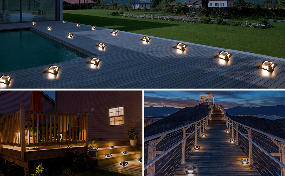 Luz LED solar de color blanco frío alimentada por batería Ni-Mh de 1,2 V/600 MAH