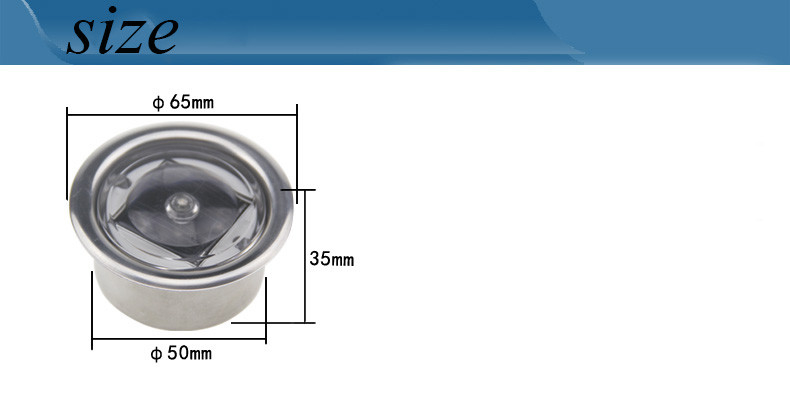 Luz de cubierta solar exterior de 2 V de voltaje 65*35 MM para iluminación de jardines