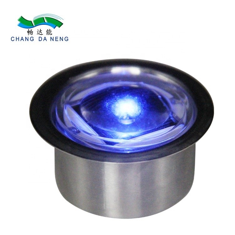Luz de cubierta solar exterior de 2 V de voltaje 65*35 MM para iluminación de jardines