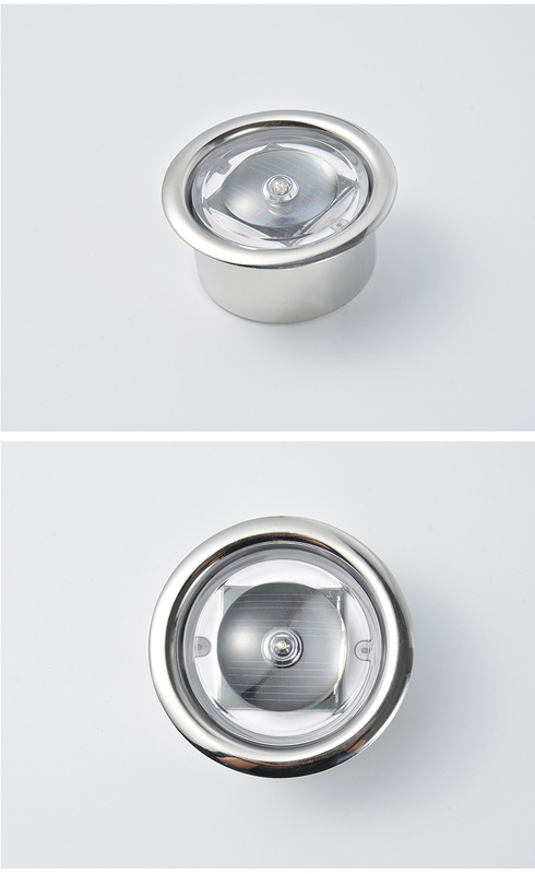 Luz de cubierta solar exterior de 2 V de voltaje 65*35 MM para iluminación de jardines