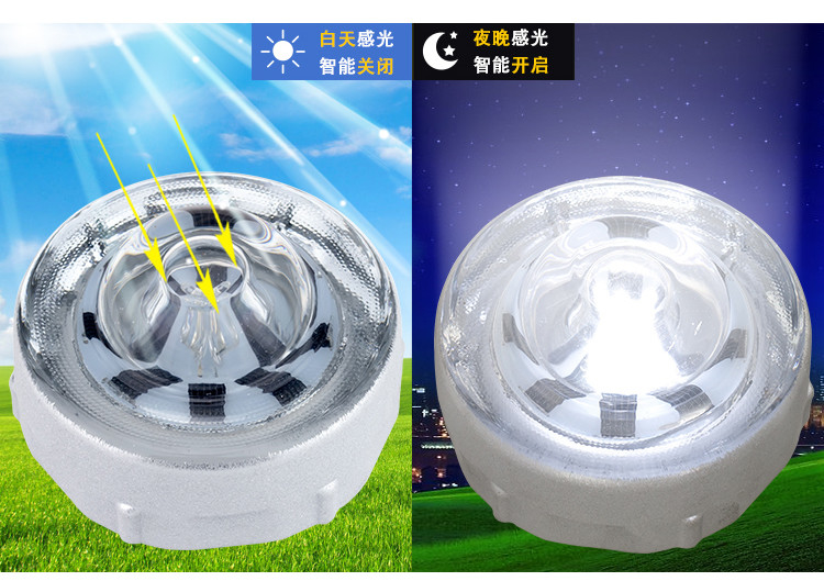 360 grados de vidrio templado Rodas de vidrio con energía solar LED Rodas de vidrio con luz solar Aviso de la carretera