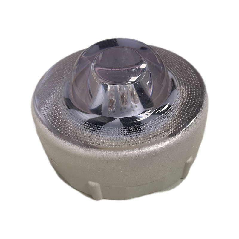 360 grados de vidrio templado Rodas de vidrio con energía solar LED Rodas de vidrio con luz solar Aviso de la carretera