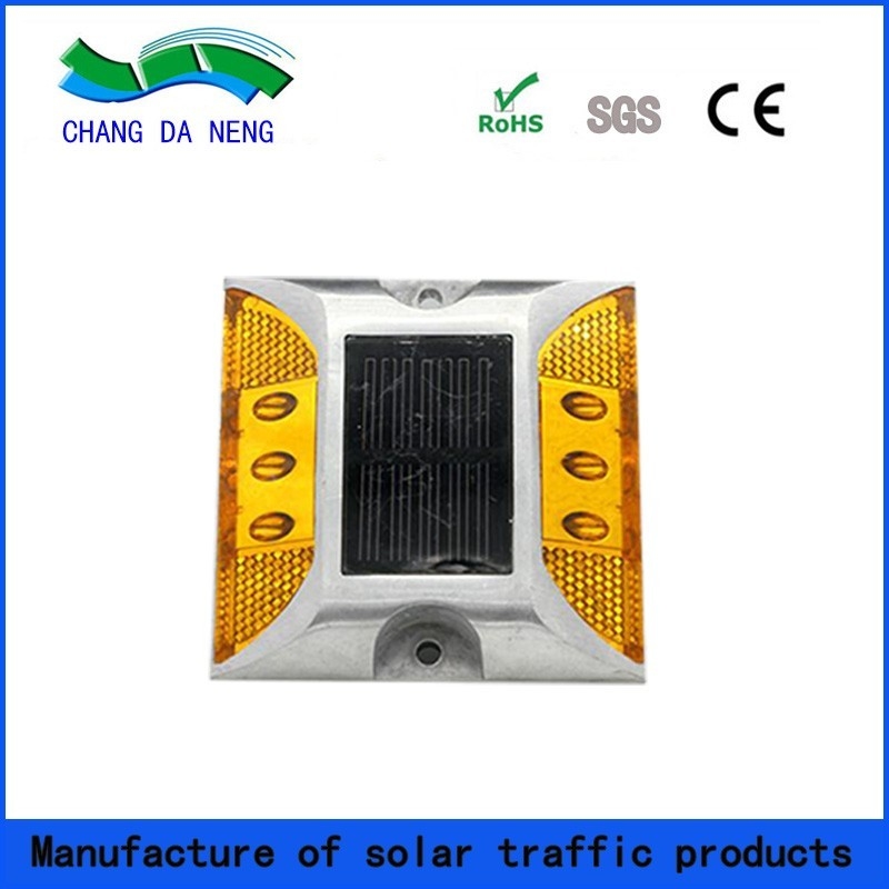 PBW Aluminio Solar Road Stud LED reflector solar de la carretera para la advertencia de seguridad
