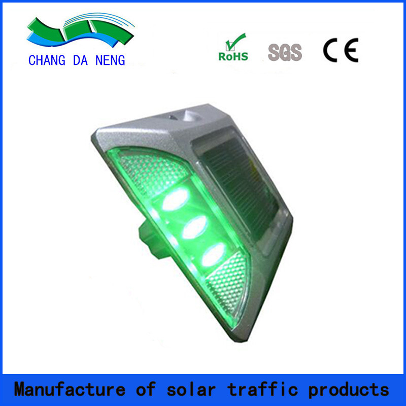PBW Aluminio Solar Road Stud LED reflector solar de la carretera para la advertencia de seguridad