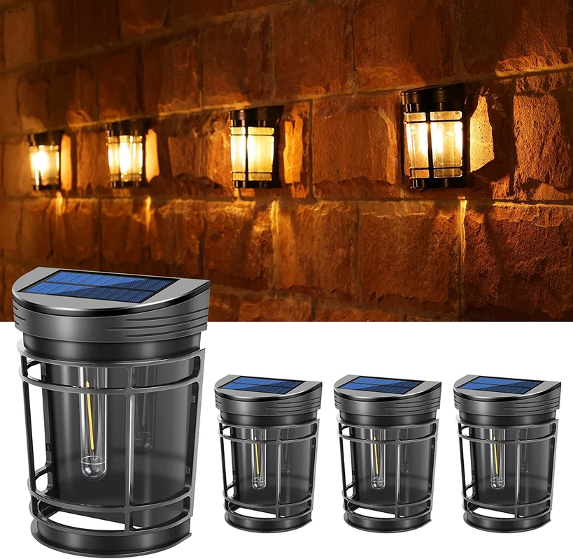 Blanco cálido a la luz solar de pared RGB Batería de litio ternario con carcasa de PC IP65 impermeable