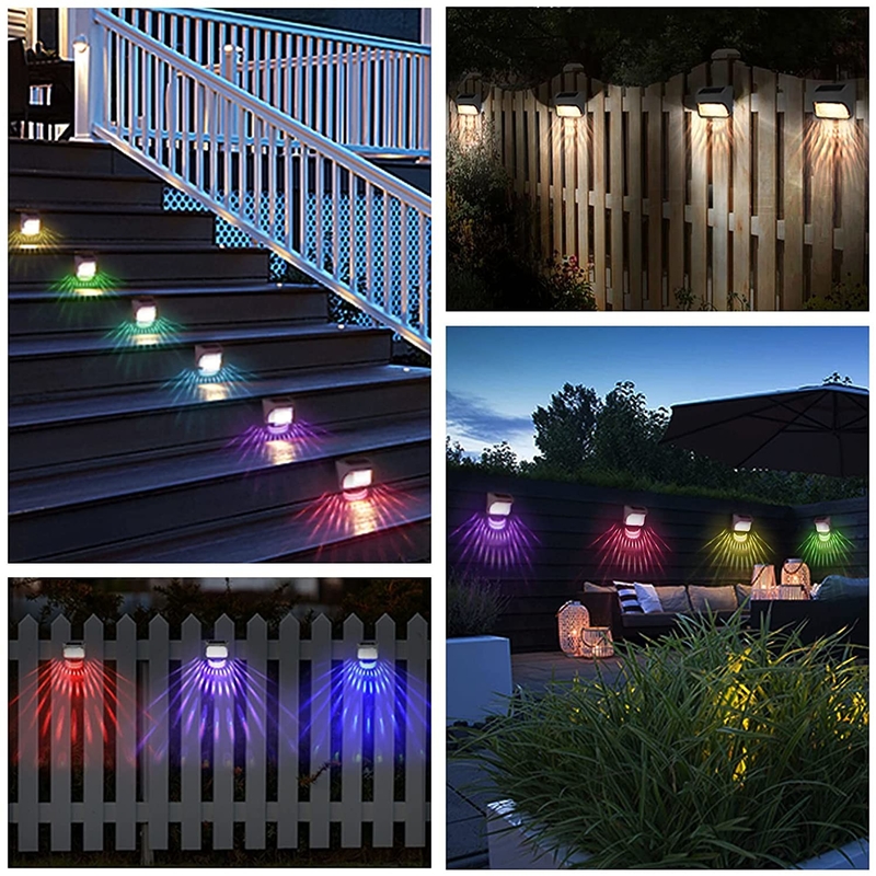 Las luces solares del paso del sensor ligero llevaron la luz solar del jardín para las escaleras al aire libre caminan cerca Yard