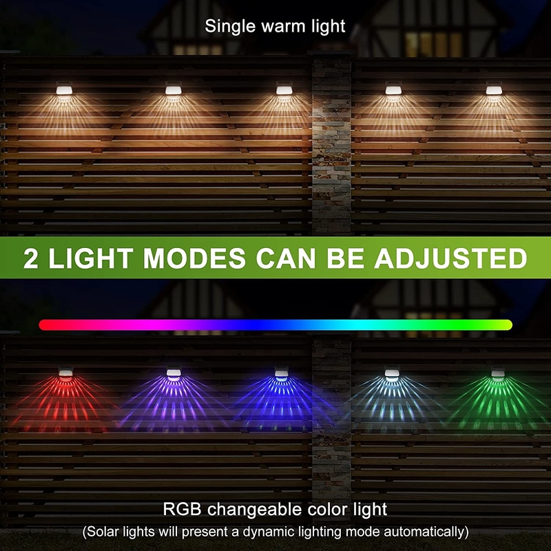 Las luces solares del paso del sensor ligero llevaron la luz solar del jardín para las escaleras al aire libre caminan cerca Yard