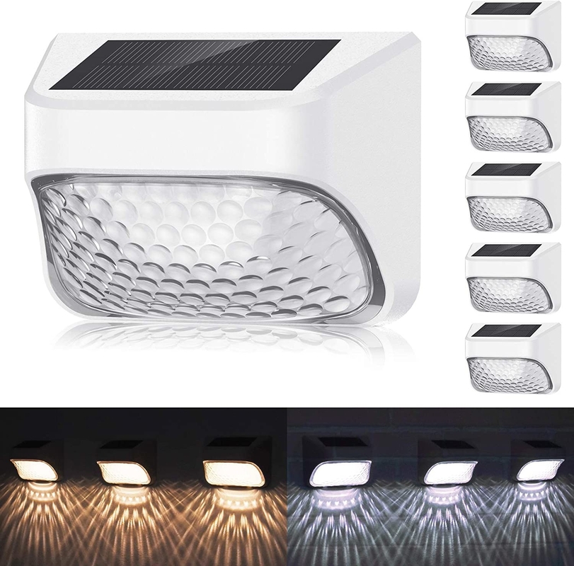 Las luces solares del paso del sensor ligero llevaron la luz solar del jardín para las escaleras al aire libre caminan cerca Yard