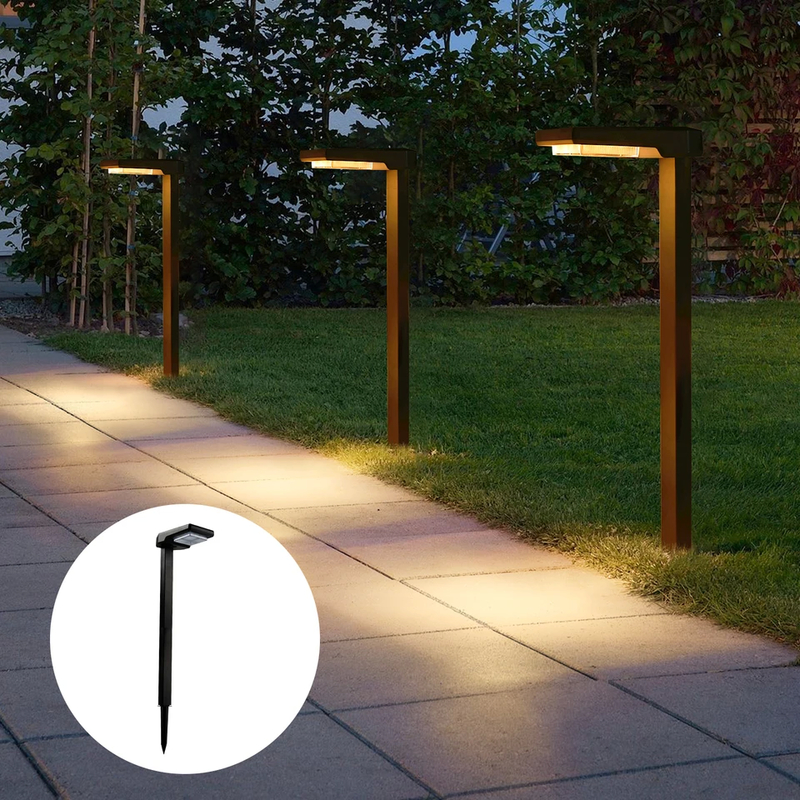 6 luces LED Luz solar IP65 Protección a prueba de agua para espacios exteriores