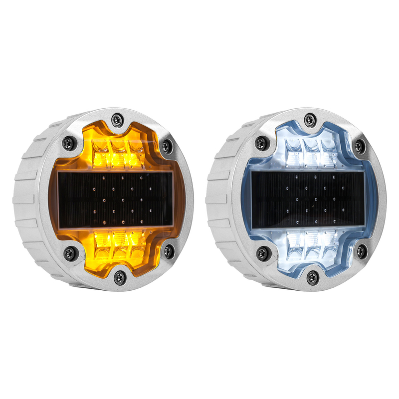 Estrada solar incrustada de aluminio de 60 toneladas Resiste el destello de la luz Garage a prueba de agua Autopista Jardín borde de la carretera